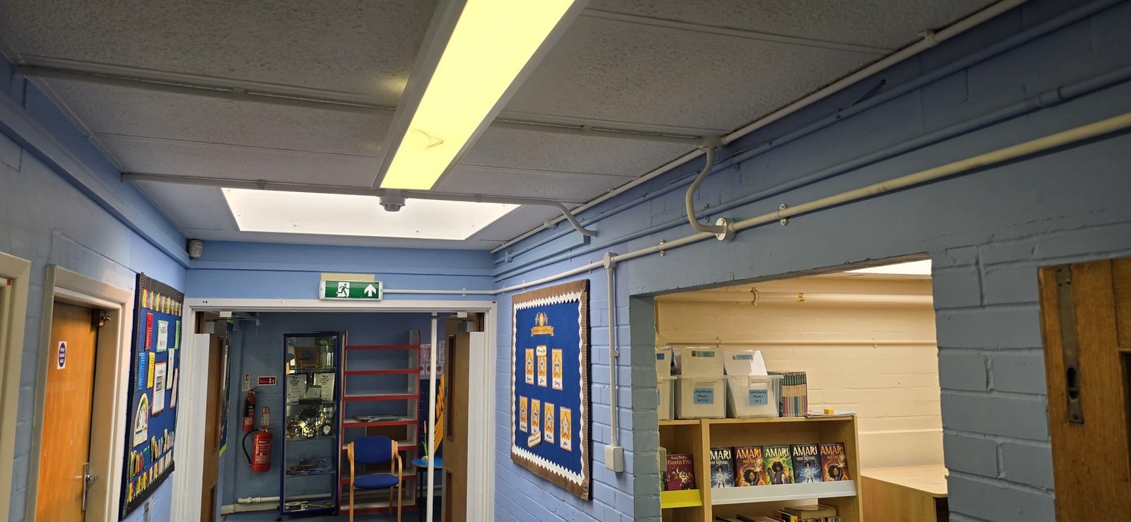 School Emergency Lighting Installation